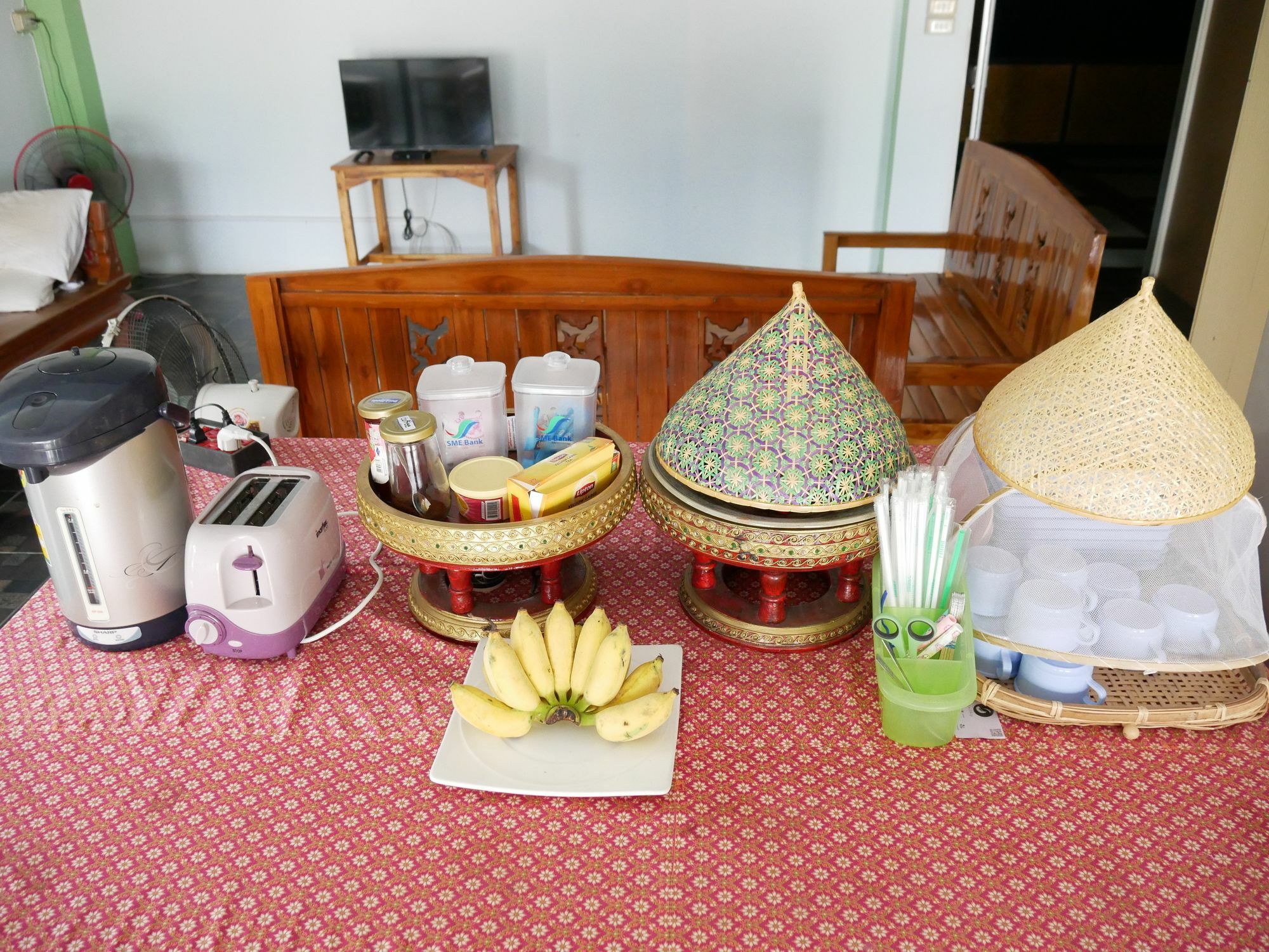 My Home Hostel Sukhothai เมืองเก่า ภายนอก รูปภาพ